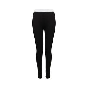 SF Womens/Ladies Leggings / Black/White